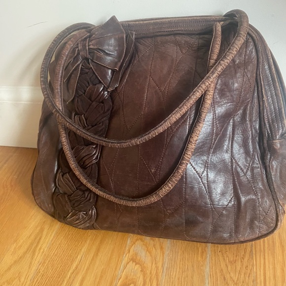 Vintage Handbag handmade brand Anouk Paris - Picture 3 of 7